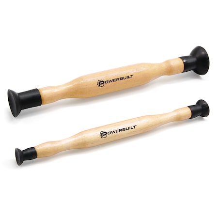 Powerbuilt 2Pc Double Cup Valve Grinders 648448